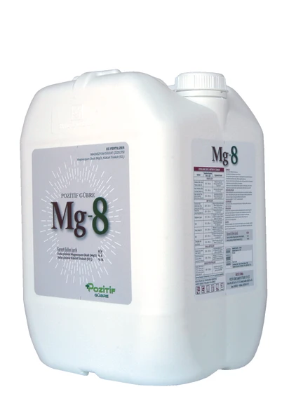 Mg-8 Magnezyumlu Magnezyum Eksikliğinde Sıvı Gübre 20 Litre
