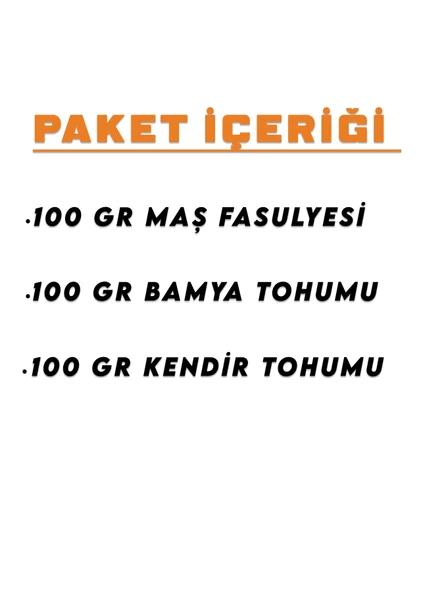 İpek Değirmen 300 gr Sağlıklı Yaşam Bamya ve Kendir Tohumu Maş Fasulyesi Paketi - 2