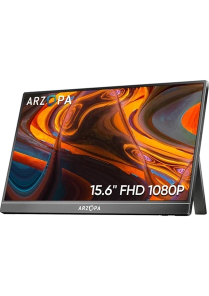 Arzopa A1 15.6" Full HD 60Hz IPS Ultra İnce Taşınabilir Monitör