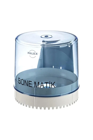 Bonematik Hijyenik Bone Dispenseri Şeffaf Mavi Beyaz