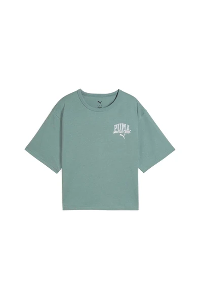 PUMA KADIN PUMA CLASS RELAXED CROP TEE TİŞÖRT 68503030 - 5