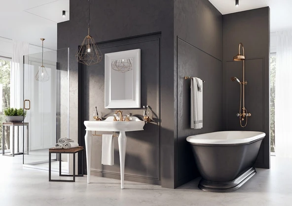 Webert Karenina Lavabo Bataryasi Swarovsky Taşli Si̇fon Kumandali - 3