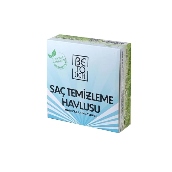 Be Touch Saç Temizleme Havlusu 18gr x 10 Adet
