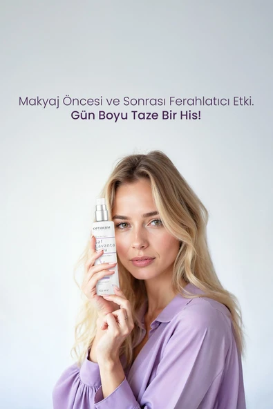 Optiderm Lavanta Suyu Canlandırıcı ve Besleyici Tonik %100 Doğal ve Saf 150 ml 8684252137398 - 5