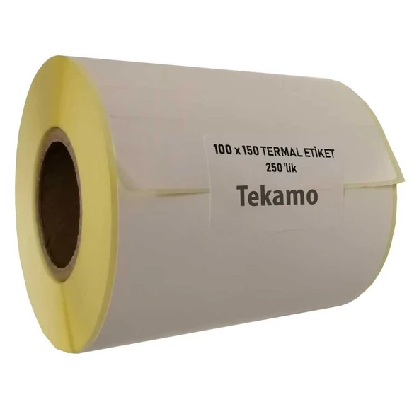 100x150 Yapışkanlı Termal Kargo Etiketi 250 Sarım Termal Etiket - 2