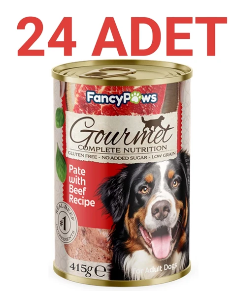 Fancy Paws Kuzu Etli Yetişkin Köpek Konserve Maması x 24 Adet - 3