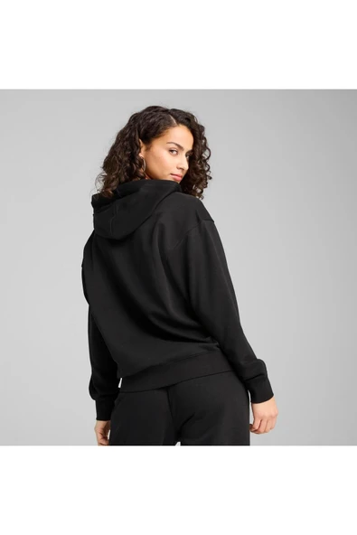 PUMA KADIN SCRIPT COMFORT HOODİE EŞOFMAN ÜST 68498301 - 3