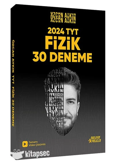 2024 TYT Fizik 30 Deneme Tamamı Video Çözümlü Parlayan Projeler