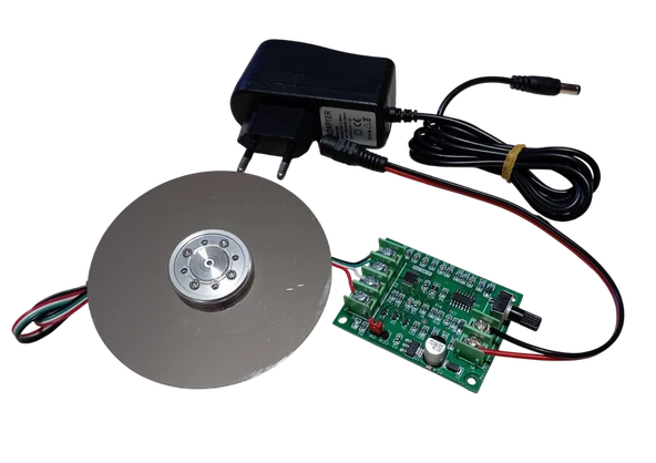 Kutulu Hard Disk Sürücü Motoru HDD BLDC Fırçasız Motor Hız Kontrolü Öğrenci Deney Seti - Resim 7