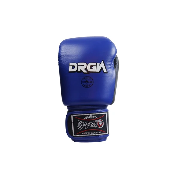 DragonDo DRGN-MG3 Hakiki Deri Boks Eldiveni Mavi Muay Thai Eldiveni - 2