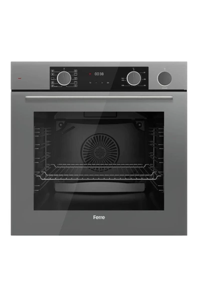 Ferre SteamArt FryArt Gri Ankastre Fırın XE64CPR