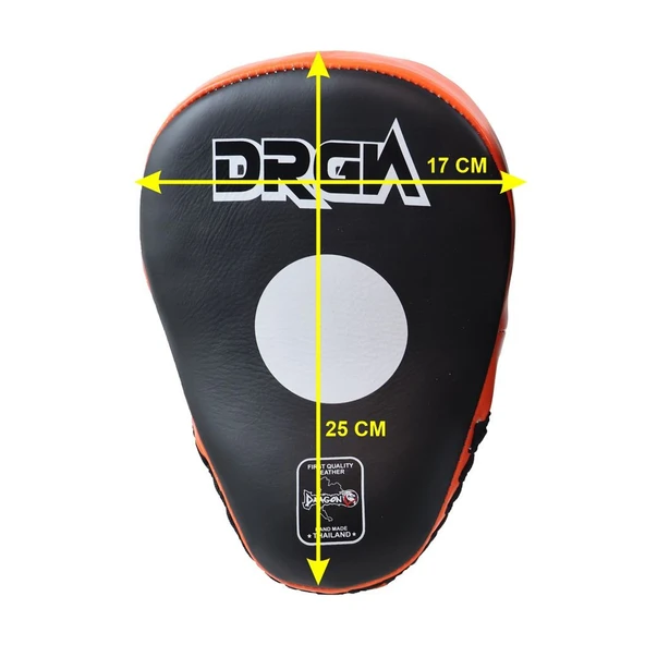 DragonDo DRGN-T03 Hakiki Deri Focus Ellik Çift Kick Boks Ellik - 5
