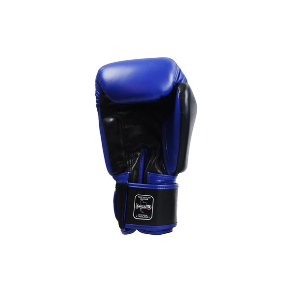 DragonDo DRGN-MG3 Hakiki Deri Boks Eldiveni Mavi Muay Thai Eldiveni - 3