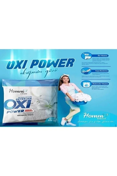Homm Clean Oxi Power Beyazlar Için 500 ml