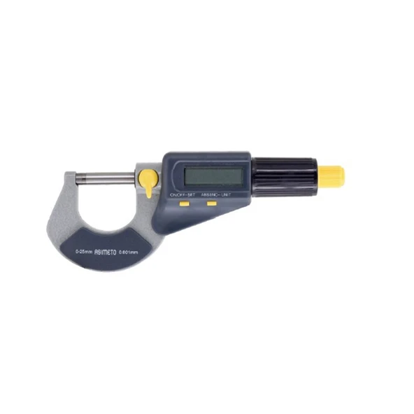 ASIMETO 25-50mmx0.001 DİJİTAL DIŞ ÇAP MİKROMETRE