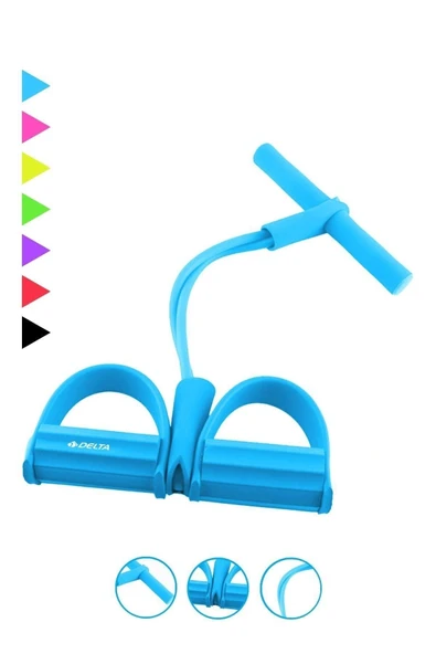 Delta Body Trimmer Jimnastik Egzersiz Mekik Kondisyon Kürek Aleti-MAVİ - 2