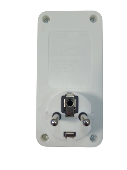 Seldur USB Hızlı Şarjlı Şok ve Akım Korumalı Fiş Priz - 3