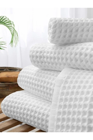 Plaj Havlusu 4 Lü Havlu Takımı Torshon Korent 40x80 - 70x140 - 2