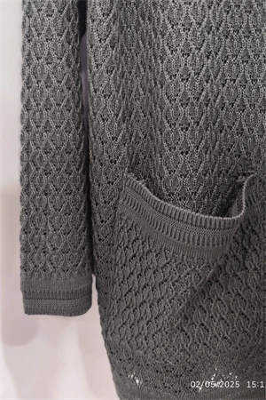 Anneler Günü Özel Merserize Kadın Ceket - Nefes Alabilir, Hafif, Düğmeli Baharlık ve Şık Tasarım - Resim 2