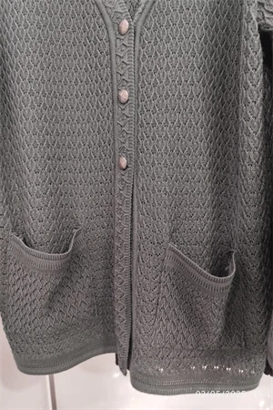 Anneler Günü Özel Merserize Kadın Ceket - Nefes Alabilir, Hafif, Düğmeli Baharlık ve Şık Tasarım - Resim 4