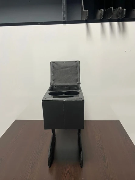 Oto Kolçak Çift Bardaklı Ayaklı Delmeden Pratik Mdf Üretimi Iki Ayak Ölçüsü Arası 13,5 cm Model - Resim 7