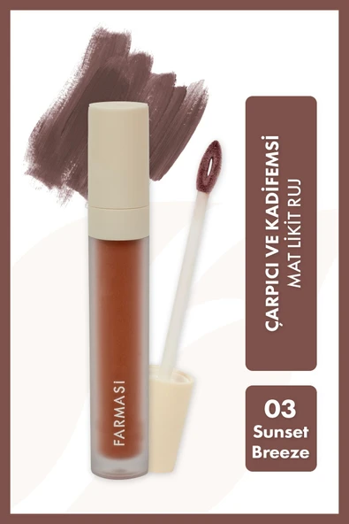 Farmasi Mat Likit Ruj 03 Sunset Breeze ürün görseli