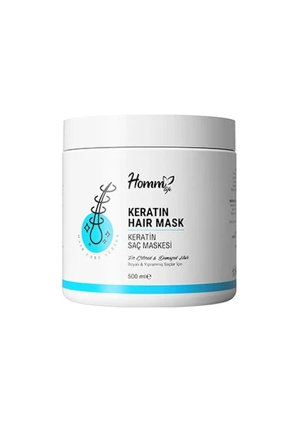 Homm Life Keratin Saç Maskesi 500 Ml - 2