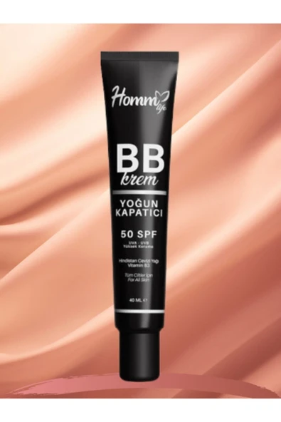 Homm Life BB Krem Yoğun Kapatıcı 50+ Spf 40 ml Güneş Koruma ürün görseli 1