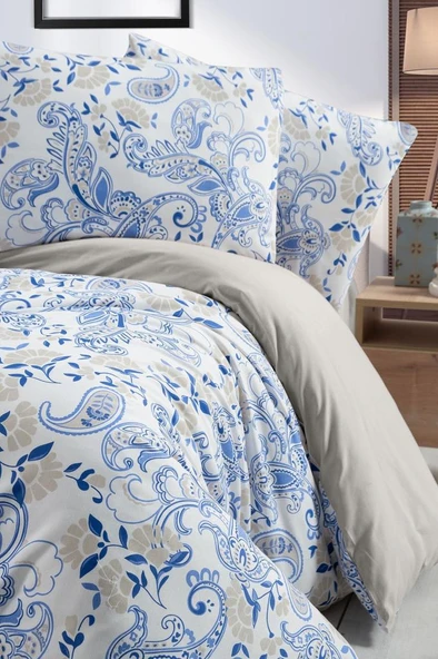 Çift Kişilik Nevresim Takımı 4 Parça Hürrem Çok Renkli - 200x220 - 4