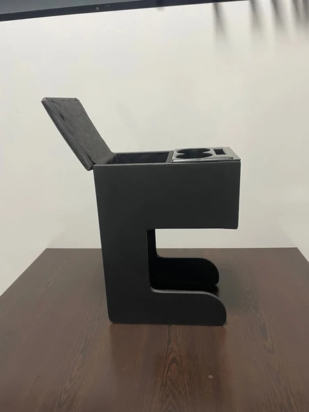 Oto Kolçak Çift Bardaklı Ayaklı Delmeden Pratik Mdf Üretimi Iki Ayak Ölçüsü Arası 13,5 cm Model - Resim 6