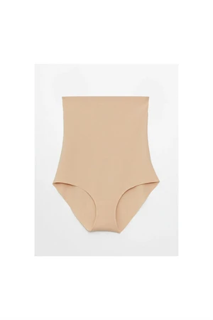 2 Beden İncelten İz Yapmayan Lazer Kesim Yüksek Bel Slip Korse - Resim 3