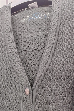 Anneler Günü Özel Merserize Kadın Ceket - Nefes Alabilir, Hafif, Düğmeli Baharlık ve Şık Tasarım - Resim 3