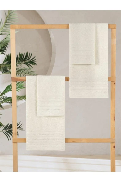 4 Lü Banyo Havlusu Seti Dora - 70x140 - 3