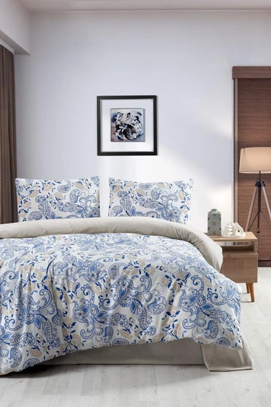Çift Kişilik Nevresim Takımı 4 Parça Hürrem Çok Renkli - 200x220 - 3
