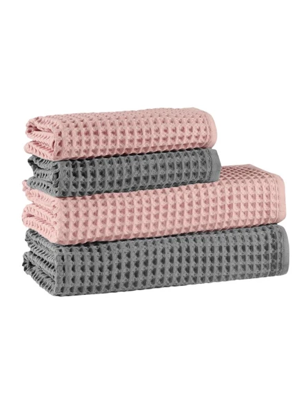 Plaj Havlusu 4 Lü Havlu Takımı Torshon Korent 40x80 - 70X140cm x2 / 50x90cm x2 - 8