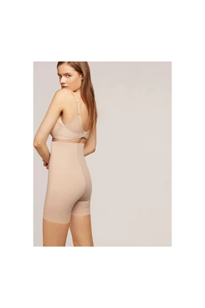 2 Beden İncelten İz Yapmayan Lazer Kesim Yüksek Bel Paçalı Korse - 3