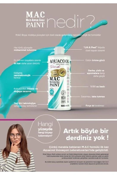 M.a.c Hobi Boyası Su Bazlı Akrilik Metalik Boya- 902 Altın Gold - 4