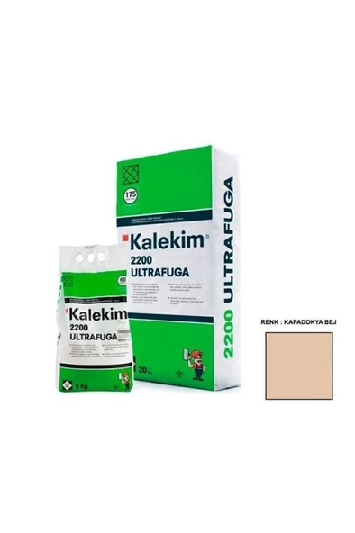 2200 Ultrafuga Derz Dolgu 5 Kg Kapadokya Bej