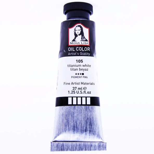 Südor Artist Quality 37ml Yağlı Boya Titanium White 105 - Resim 1