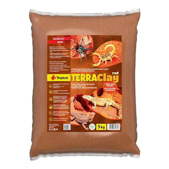 Tropical Terraclay Red 5Kg ürün görseli