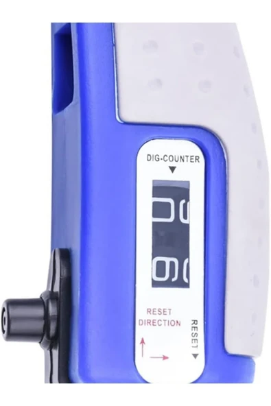 Sayaçlı Bilek Güçlendirme Yayı 5-60 Kg Mavi - 3
