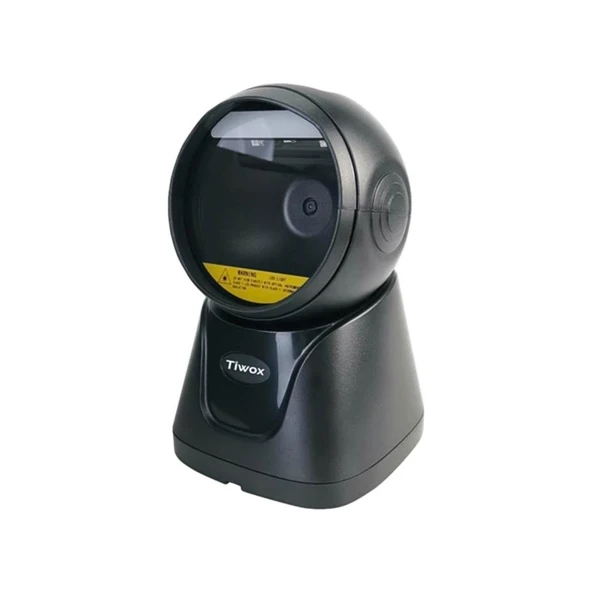 Tiwox VS-240 2D USB Masaüstü Karekod Kablolu Barkod Okuyucu - 3