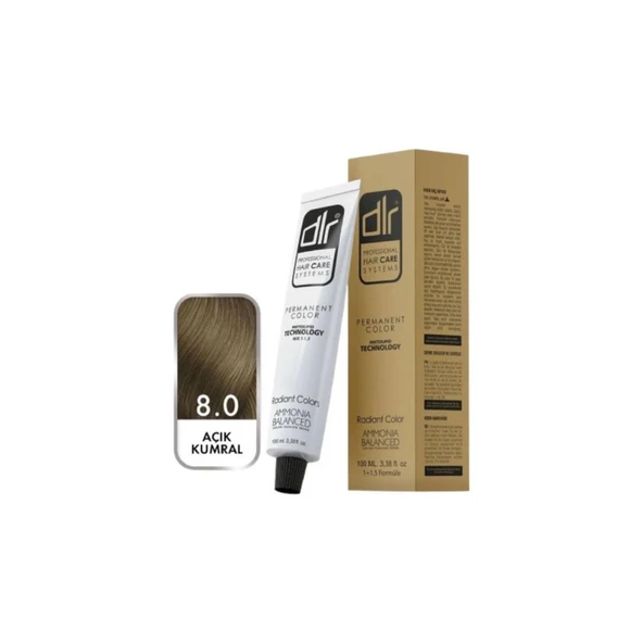 Saç Boyası 60 ml 8.0 Açık Kumral