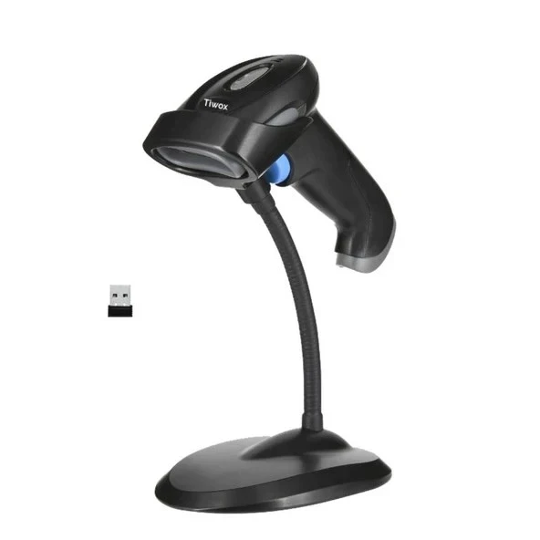 Tiwox VSK-120 2D Bluetooth Wi-fi Stand Bataryalı Karekod Kablosuz Barkod Okuyucu ürün görseli 1