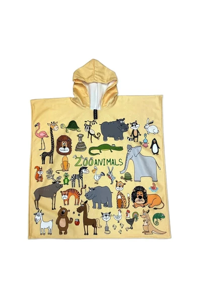 MoveBeach Çocuk Panço Plaj Havlusu - Resim 6