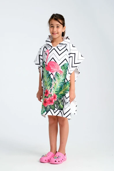 MoveBeach Çocuk Panço Plaj Havlusu 8-12 Yaş