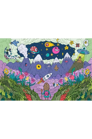 move home Desenli Kumaş Duvar Örtüsü,duvar Halısı - 5