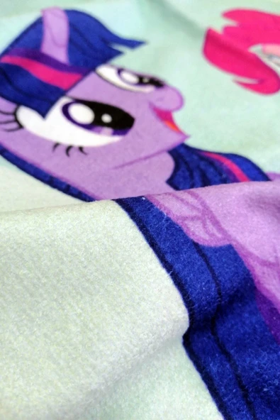 MoveBeach Unicorn Desenli Çocuk Plaj Havlusu, Banyo Havlusu - 4