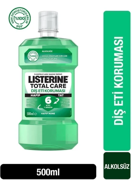 Listerine Alkolsüz Diş Eti Koruması 500 Ml