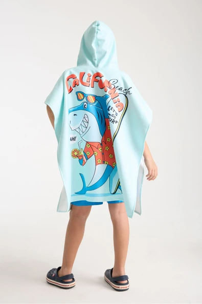 MoveBeach Çocuk Panço Plaj Havlusu 8-12 Yaş - 5